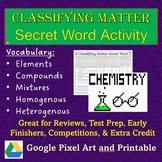 Classifying Matter Secret Word Activity