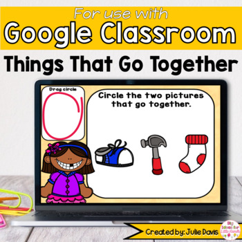 Preview of Classifying Objects Matching Task Cards | Google Classroom