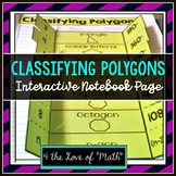 Classifying Polygons Interactive Notebook Page