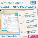 Classifying Polygons 5th Grade Math Essentials Unit 10