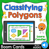 Classifying Polygons Boom Cards (Self-Grading with Audio Options)