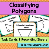 Classifying Polygons Task Cards | Math Center Practice Activity