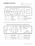 5th Grade: Classifying Two-dimensional Figures Test