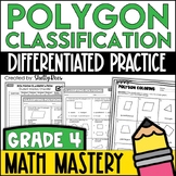 Classifying Polygons Worksheets 4th Grade