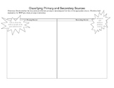 Classifying Primary and Secondary Sources