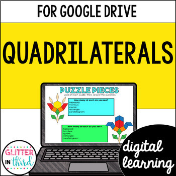 Preview of Classifying Quadrilaterals Activities for Google Classroom
