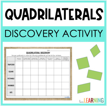 Preview of Classifying Quadrilaterals Activity