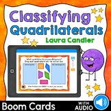 Classifying Quadrilaterals Boom Cards (Self-Grading with A