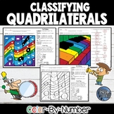 Classifying Quadrilaterals - Color by Number