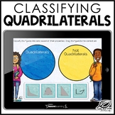 Classifying Quadrilaterals Digital Task Card | Boom Cards 