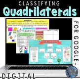 Classifying Quadrilaterals Digital for Google Slides™