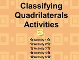 Classifying Quadrilaterals Flipchart Activities