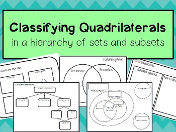 Preview of Classifying Quadrilaterals In a Hierarchy TEKS 5.5a