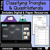 Classifying Quadrilaterals and Triangles
