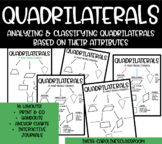 Classifying Quadrilaterals by Attributes-Graphic Organizer