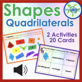 Classifying Quadrilaterals by Sides, Lines, and Angles Dig