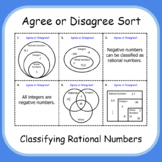 Classifying Rational Numbers: Agree or Disagree Sort or Ar
