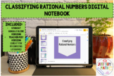 Classifying Rational Numbers Digital interactive Notebook Slides
