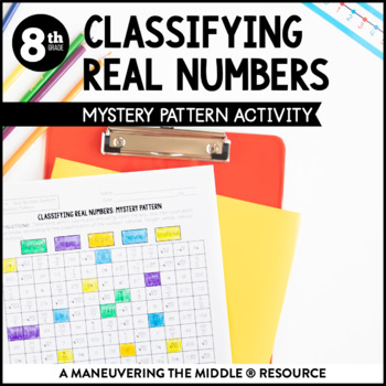 Preview of Classify Real Numbers Activity | Rational, Integer, Whole, Natural, Irrational