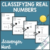 Classifying Real Numbers Scavenger Hunt Activity