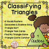 Classifying Triangles Activities | Isosceles and Scalene T