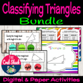Classifying Triangles BUNDLE