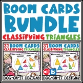 Classifying Triangles Boom Cards with Audio Options Bundle