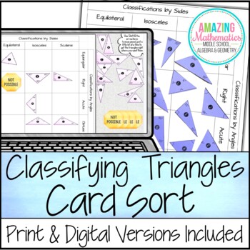 Classifying Triangles Practice Worksheet