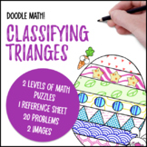 Classifying Triangles | Doodle Math: Twist on Color by Num