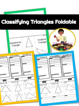 Preview of Classifying Triangles |  Foldable Graphic Organizer