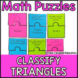 Classifying Triangles Game - 5th Grade Math Review - Types