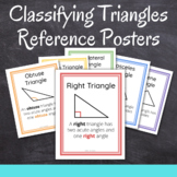 Classifying Triangles Reference Posters