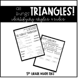 Classifying Triangles by Angles and Sides