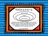 Classifying Whole Numbers, Integers, and Rational Numbers 