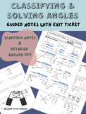 Classifying and Solving Angles (vertical, supplementary, c