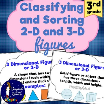 Preview of Classifying and Sorting 2 and 3 Dimensional Figures