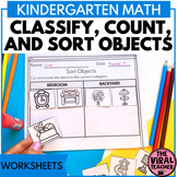 Classifying and Sorting Objects Worksheets Math Activity f