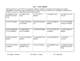 Classmate Bingo - Passe Compose