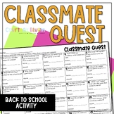 Classmate Quest - A Back to School & End of Year Activity