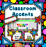 Classroom Accents - Bright Dots on Black