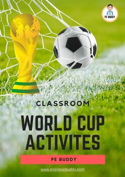 Preview of Classroom Activities Pack for World Cup!