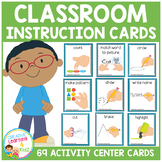 Classroom Activity Center Instruction Cards