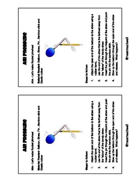 Preview of Classroom Activity - To Make Rocket Pin Wheel