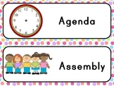 Classroom Agenda 