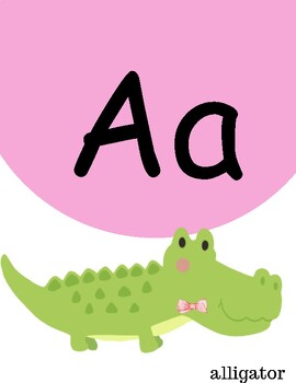 Preview of Classroom Alphabet