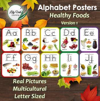 Preview of Classroom Alphabet-Healthy Foods from Around the World!
