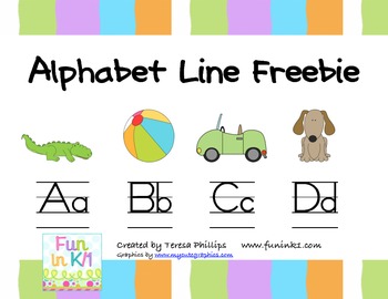 Classroom Alphabet Line By Teaching With Technology And Fun Tpt