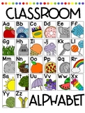 Classroom Alphabet Posters FREEBIE