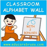 Alphabet Wall, PreK, Special Education, Autism