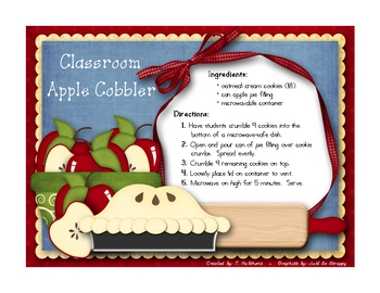 Preview of Classroom Apple Cobbler
